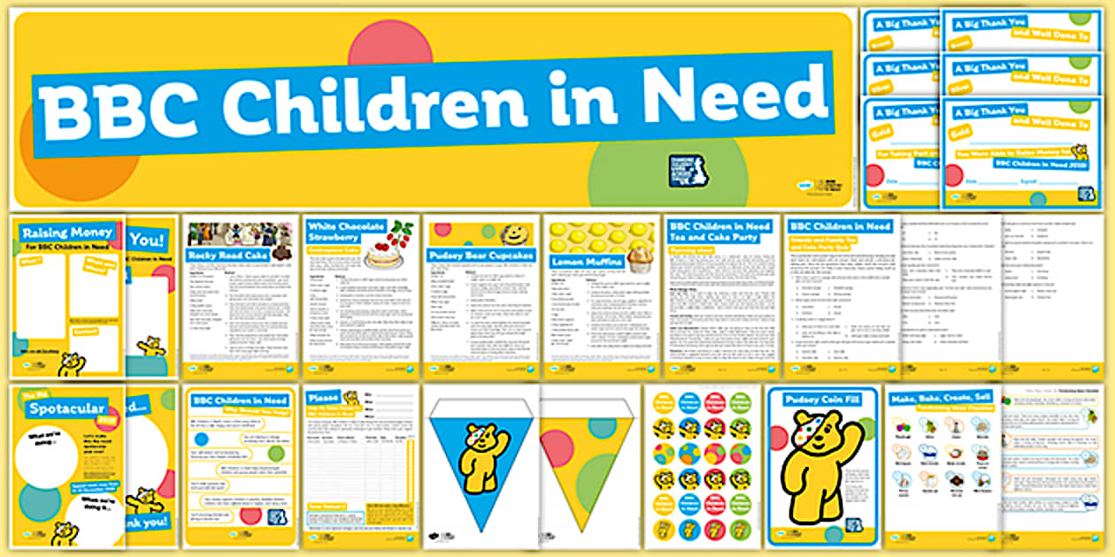 FREE! - BBC Children in Need Fundraising Pack for Parents - BBC.