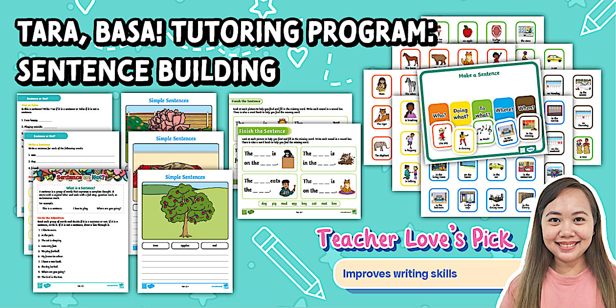 Tutor Sentence Tara, Basa! Tutoring Program: Sentence Building