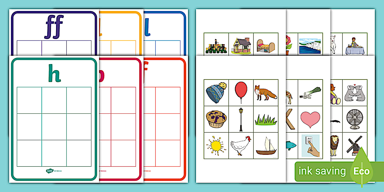 Precursive h, b, f, ff, l, ll, ss Sorting Cards - Twinkl