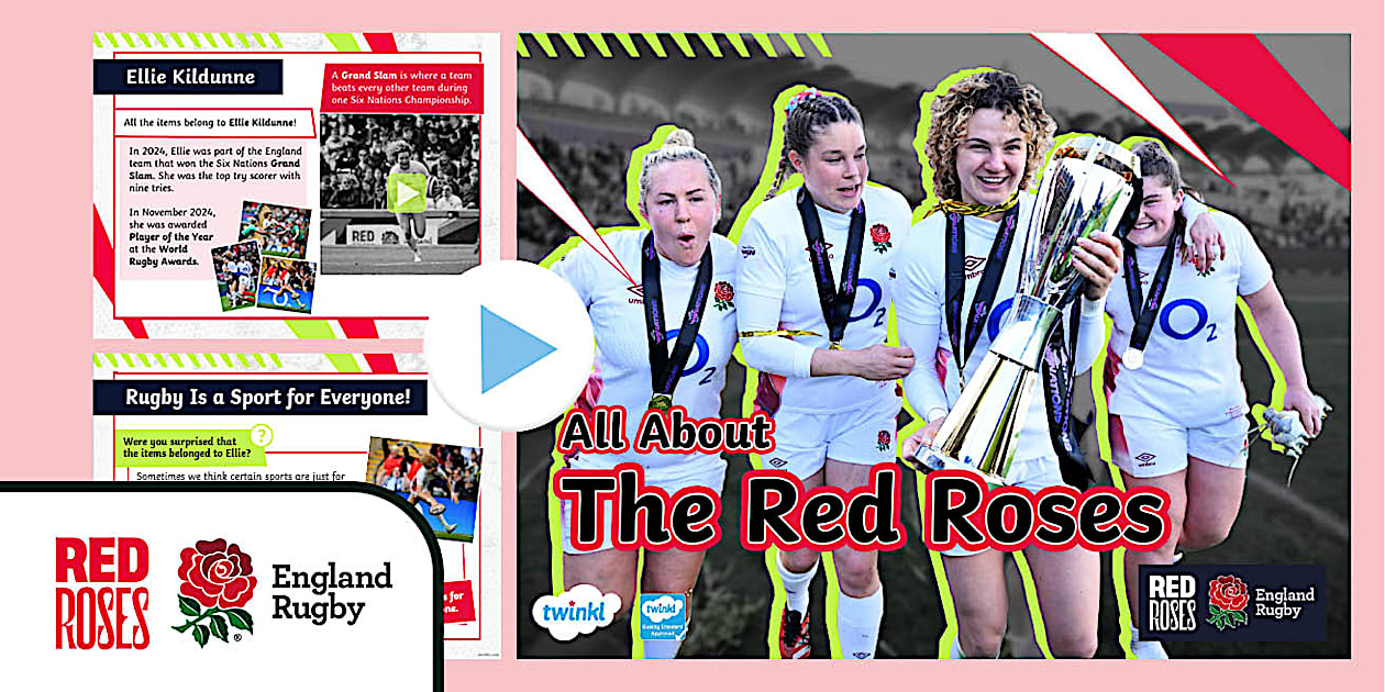 Red Roses Game FREE! - All About the Red Roses PowerPoint (Ages 5-11)