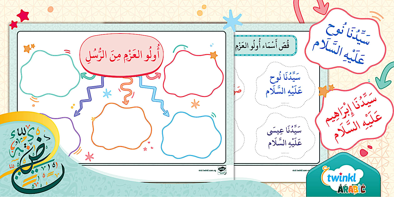 نشاط أولو العزم من الرسل (teacher made)