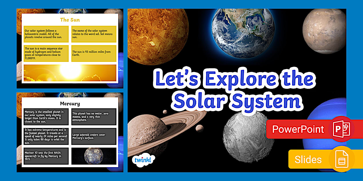 Informational Solar System PowerPoint | Twinkl USA - Twinkl