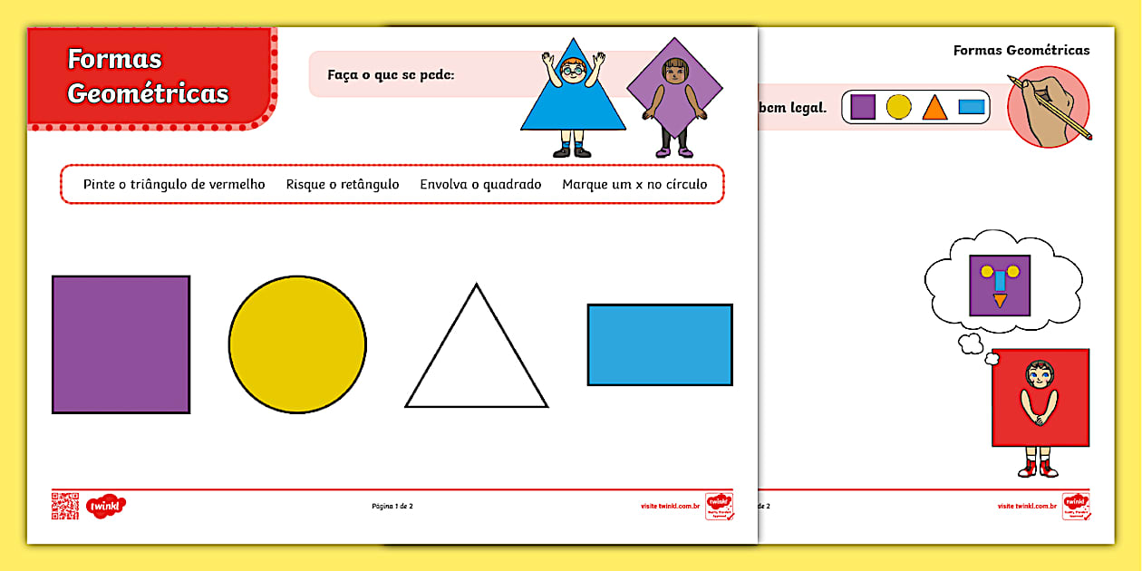 Formas geométricas (teacher made) - Twinkl