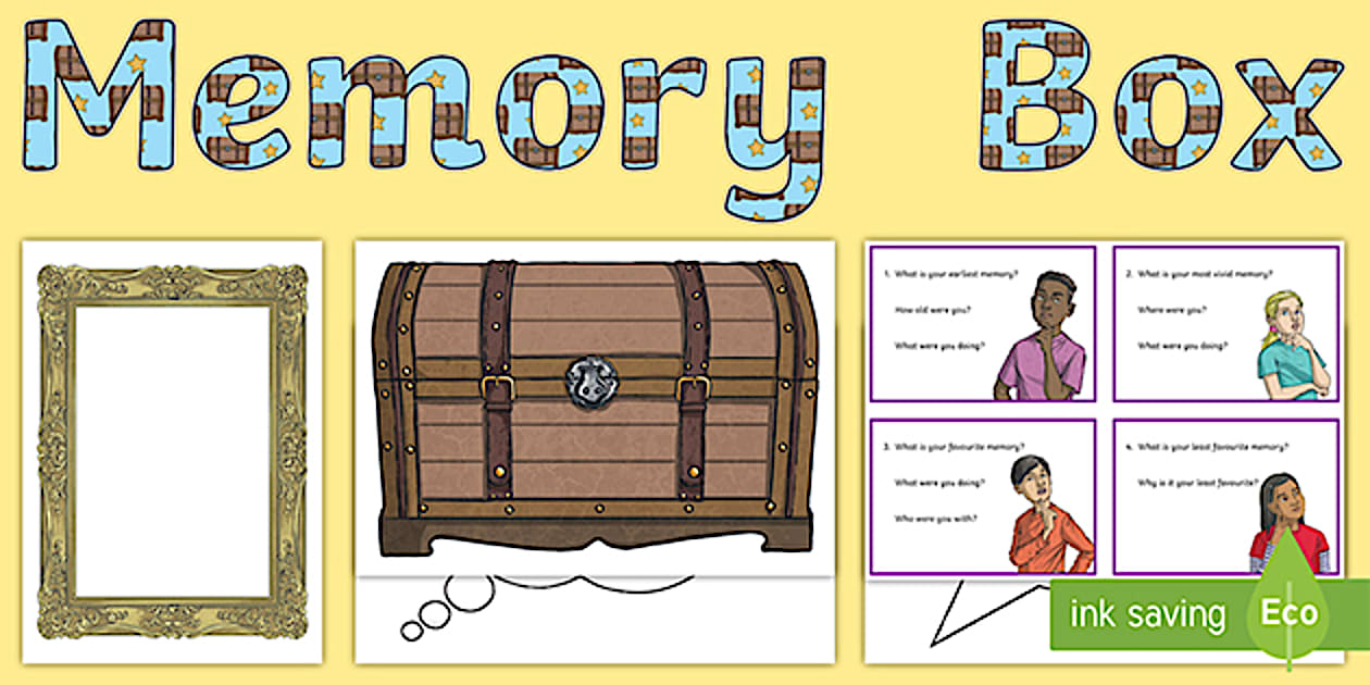 Memory Box Display Pack (teacher made) - Twinkl