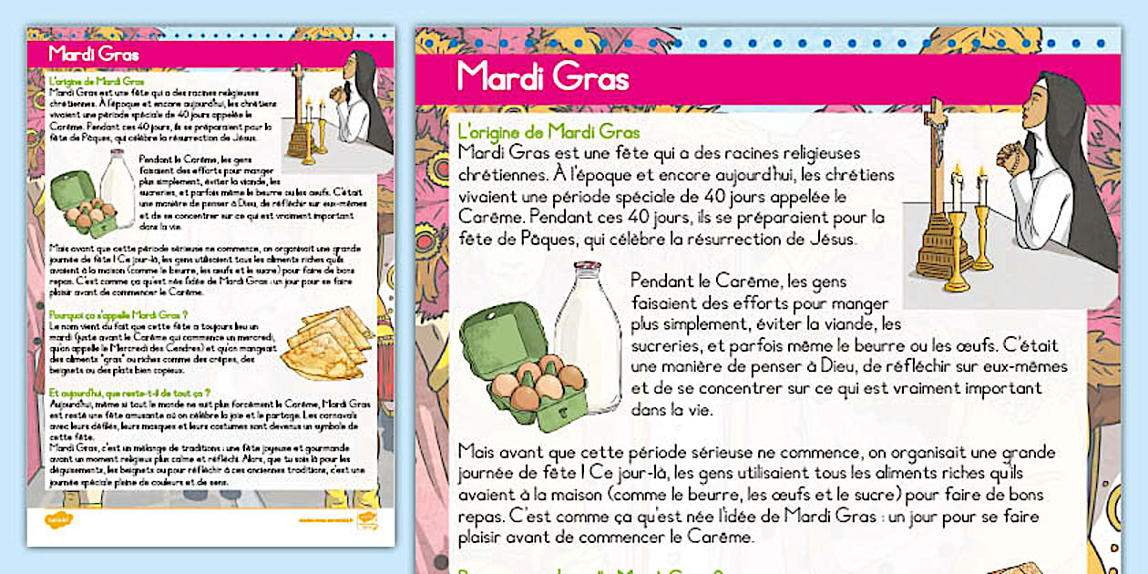 mardi gras est elle une fête religieuse