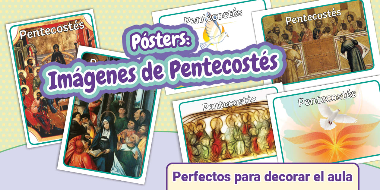 Pósters: Imágenes de Pentecostés