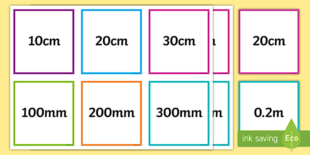 Length Equivalents Matching Cards | Converting Units