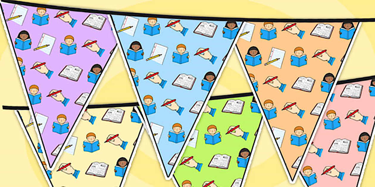 👉 Literacy Area Themed Bunting