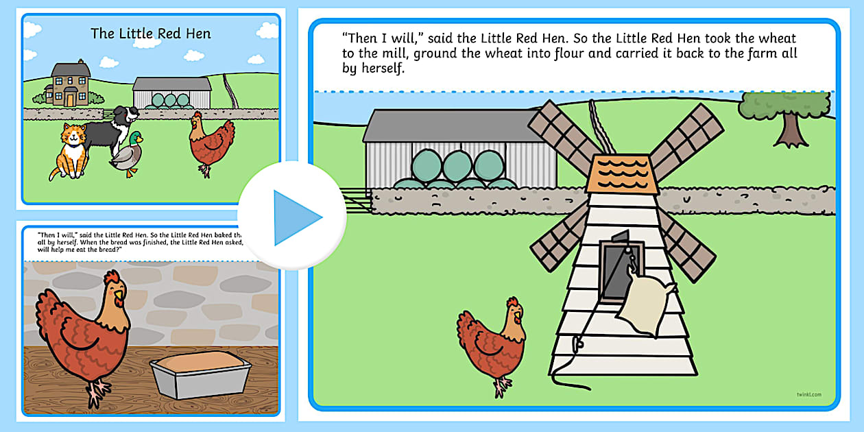 The Little Red Hen (teacher made) - Twinkl