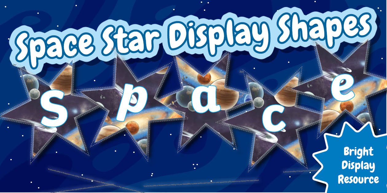 Space Star Display Shapes