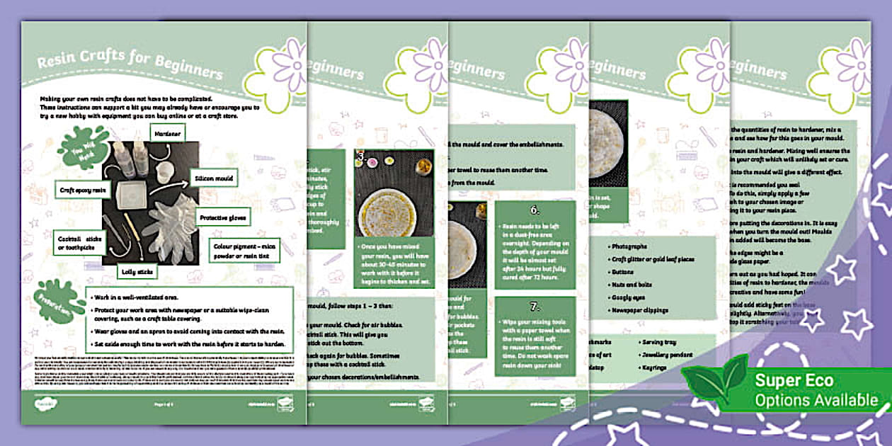 Resin Craft Instructions for Beginners