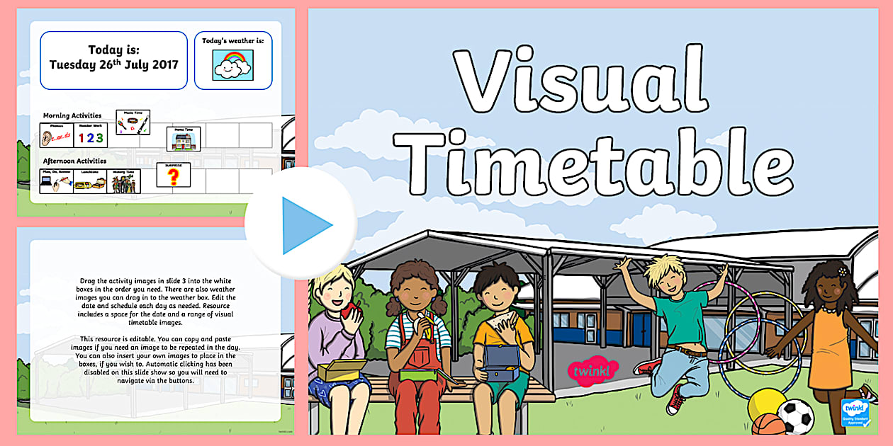 Interactive Daily Routine and Daily Review PowerPoint