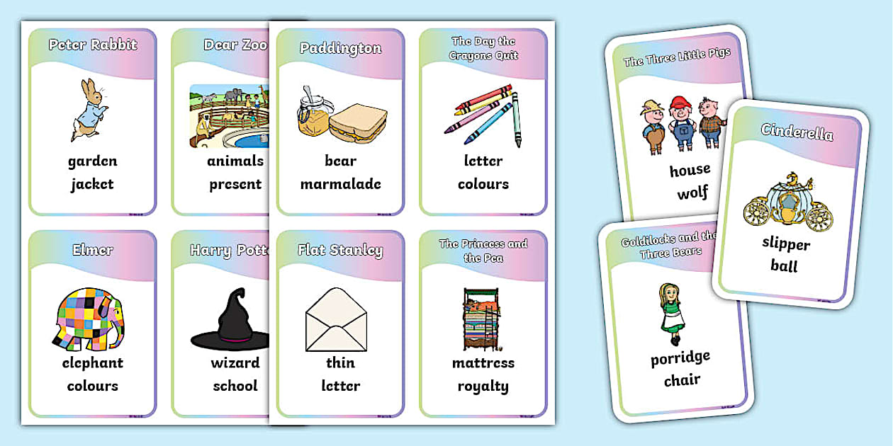Book-Themed Oral Language 'Leave It Out!' Game - Twinkl