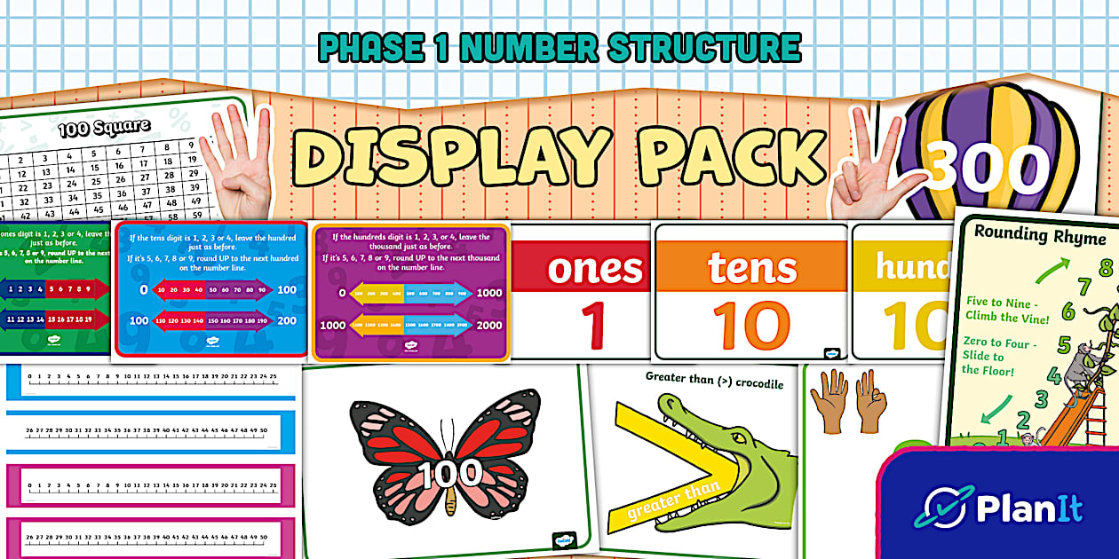 Phase 1 Number Structure: Display Pack