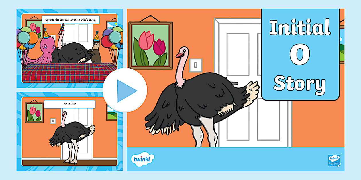Initial o Story PowerPoint (teacher made) - Twinkl