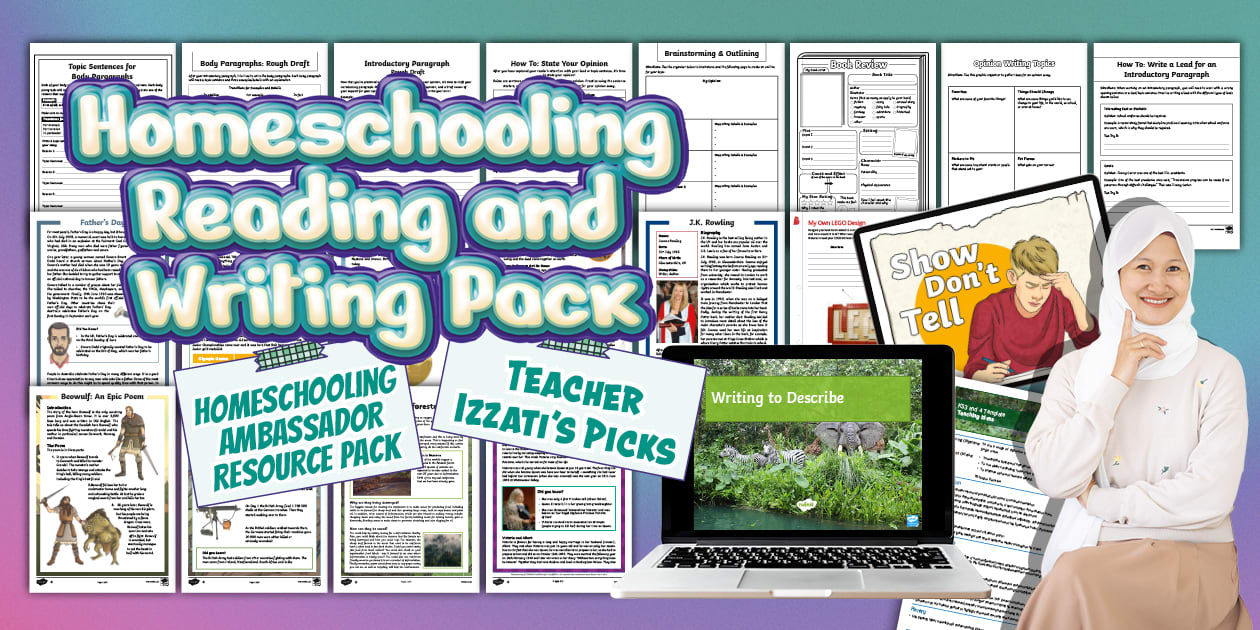 Homeschooling Reading and Writing Pack