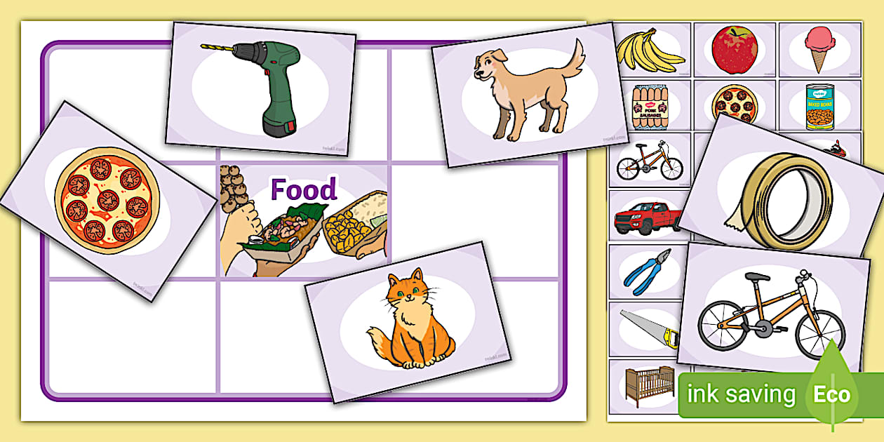 Category Bingo Game