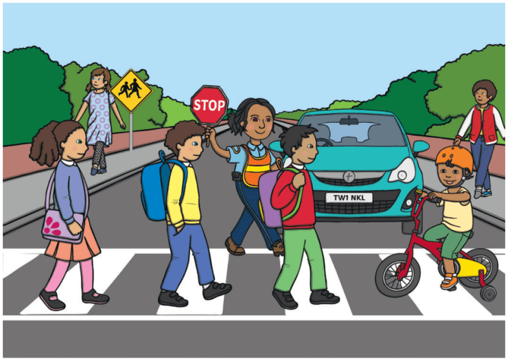 Walk Safely to School Day. Get involved, create good habits