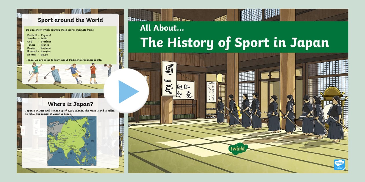 KS2 History of Sport in Japan PowerPoint