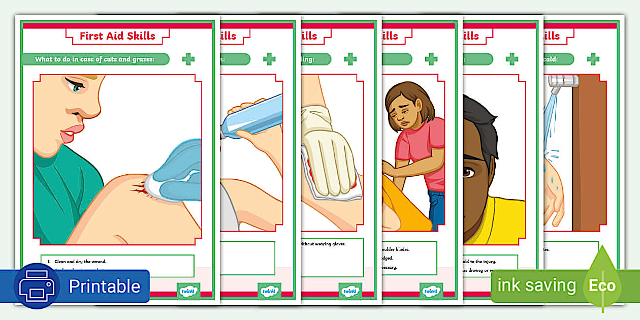 First Aid Response Display Posters teacher Made Twinkl