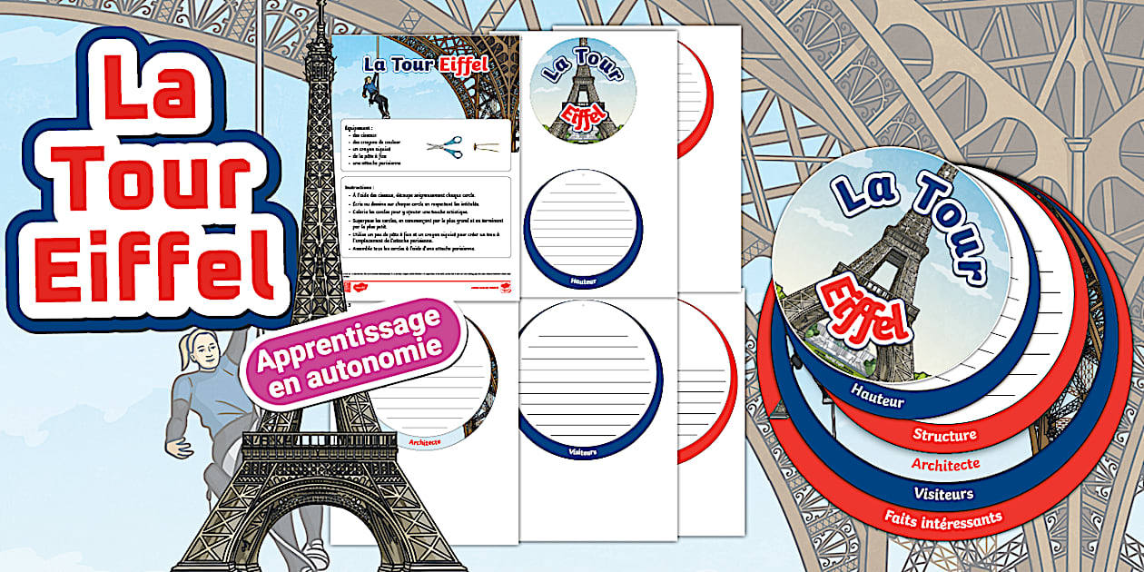 Tour En Rond Livret rond : La Tour Eiffel