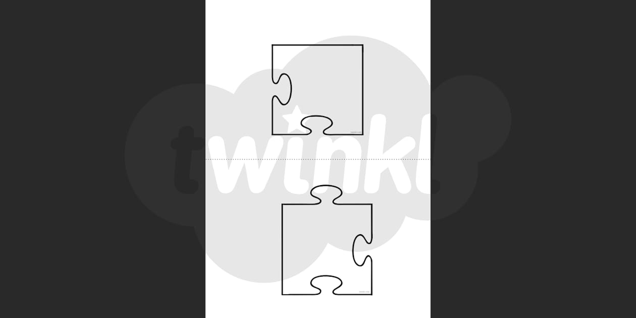 clipart jigsaw pieces outline