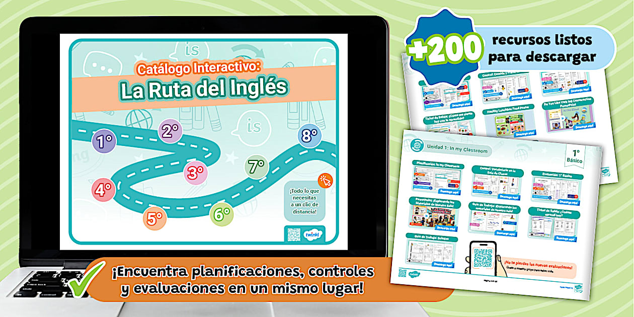 Catálogo Interactivo | Inglés | Recursos | Enseñanza Básica