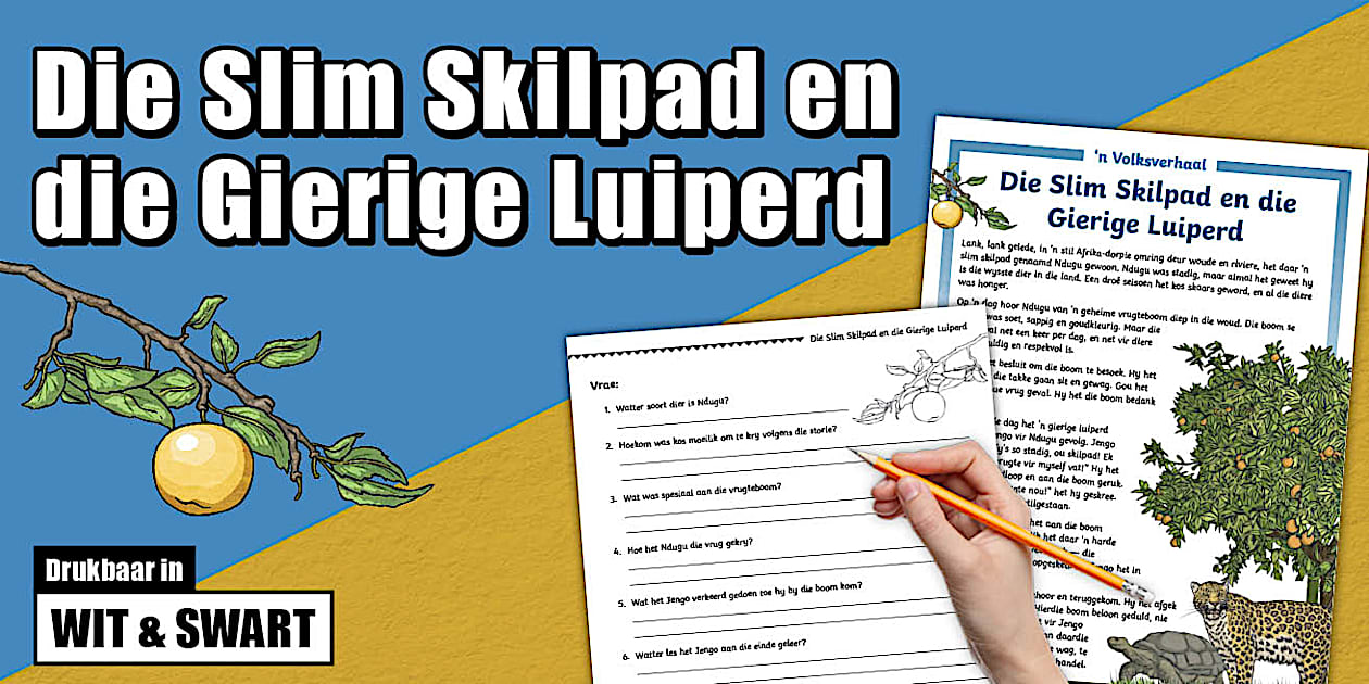 Graad 6 Afrikaans - Kwartaal 3 - Begripstoets (KABV Belyn)