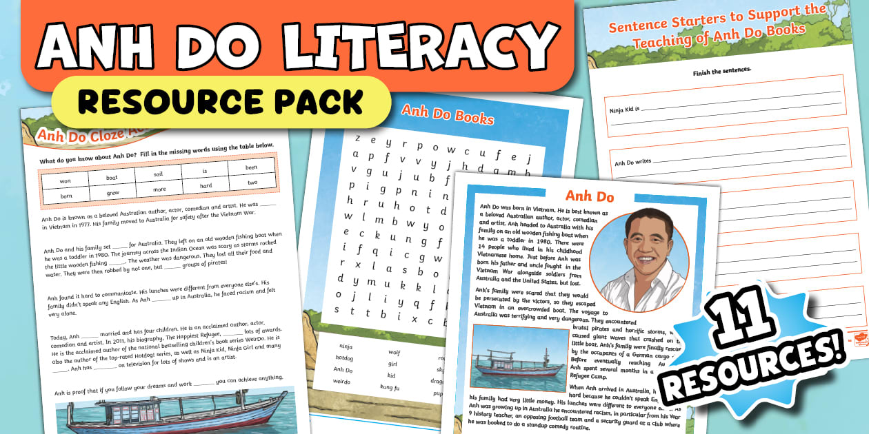 Anh Do Literacy Resource Pack