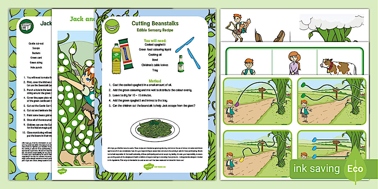 Jack and the Beanstalk Resource Pack (Ages 2-3) - Twinkl