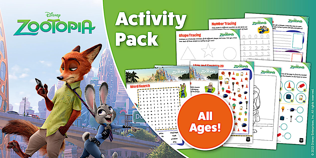 Zootopia: Activity Pack for All Ages