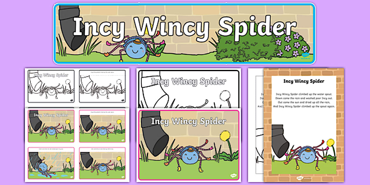 Incy Wincy Spider Teacher Made Twinkl Incy Wincy Spider Teacher Made Twinkl