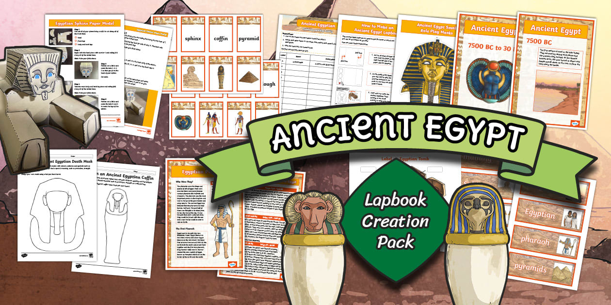 Ancient Egypt Lapbook Creation Pack