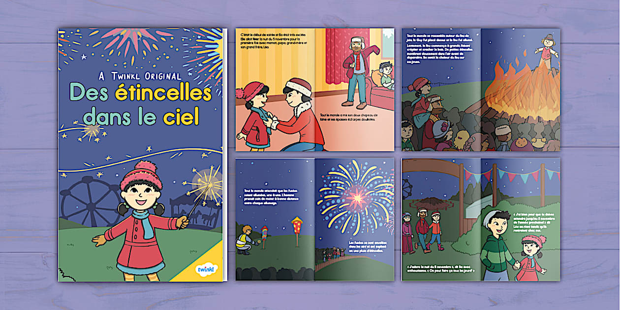 Sparks in the Sky eBook French (Teacher-Made) - Twinkl