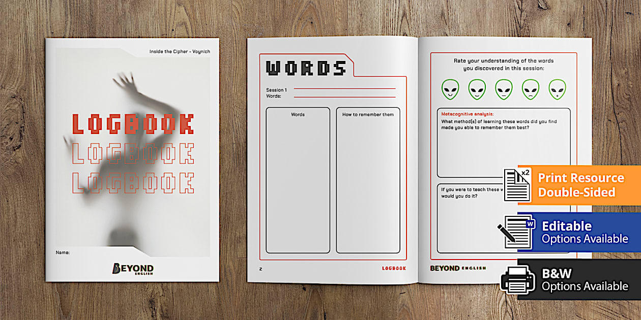 Inside the Cipher Logbook: Stage Four - Voynich - Twinkl