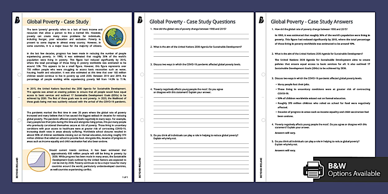Global Poverty Case Study