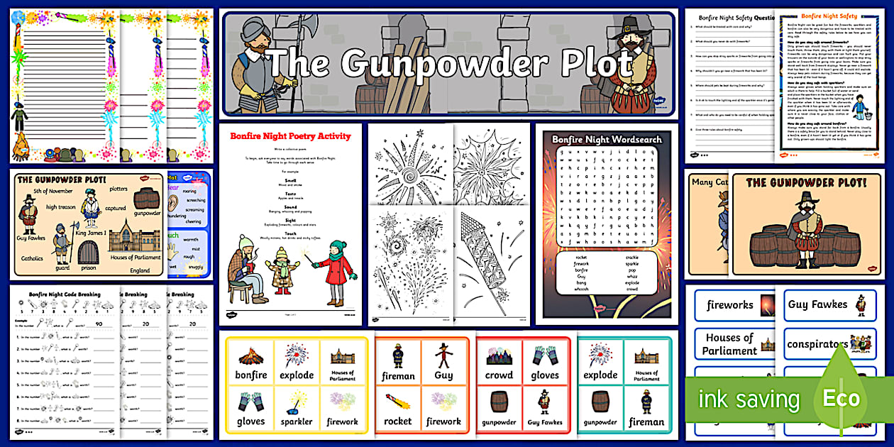 Foundation Phase Bonfire Night Resource Pack (teacher made)