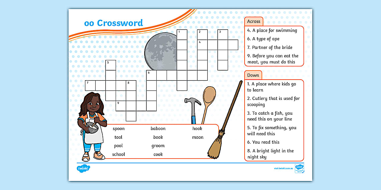 oo Crossword (teacher made) Twinkl oo Crossword (teacher made) Twinkl