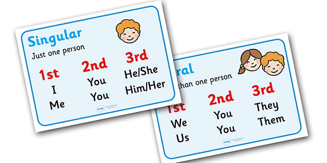 Singular And Plural Display Posters (teacher made) - Twinkl