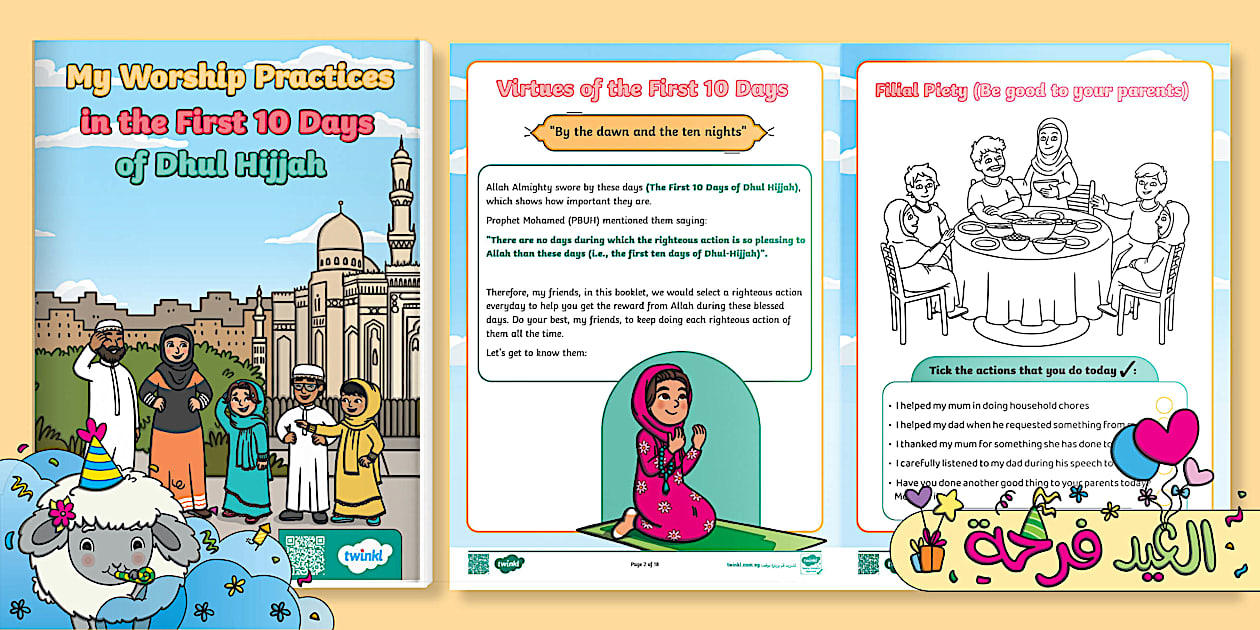 My Worship Practices in the First 10 Days of Dhul Hijjah