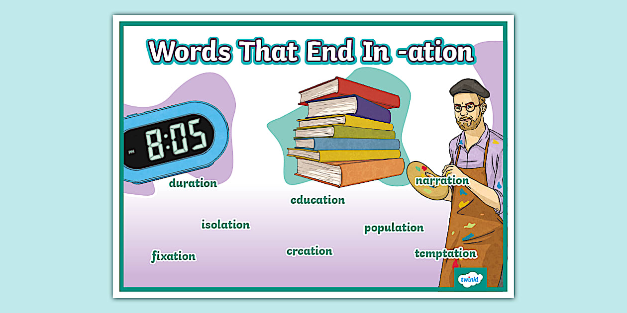 Words Ending In Ation