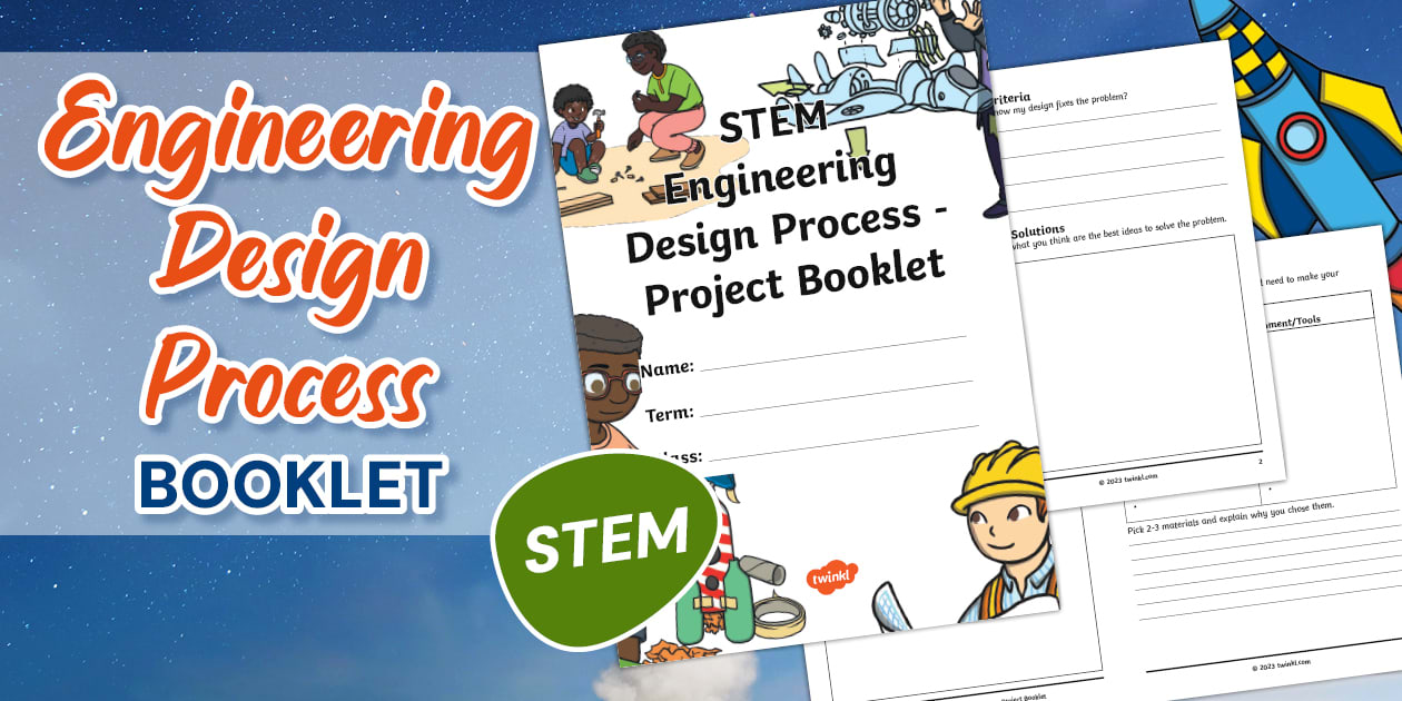STEM Engineering Design Process Booklet F-2