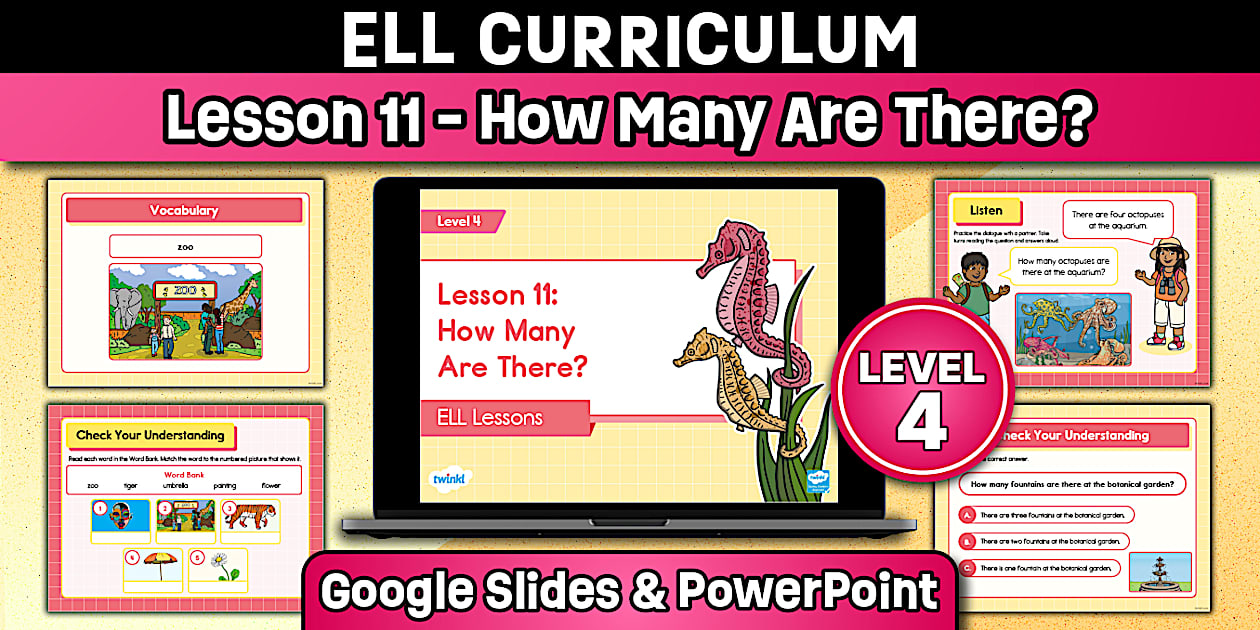 11 How Many Lesson 11 How Many Are There? Google Slides & PowerPoint