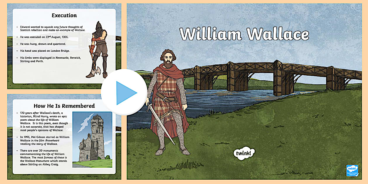 William Wallace Education PowerPoint - CfE Second Level
