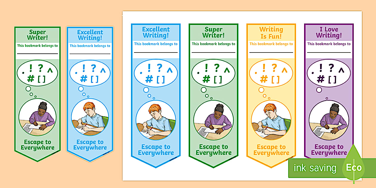 Proof-Reading Editable Bookmarks (Teacher-Made) - Twinkl