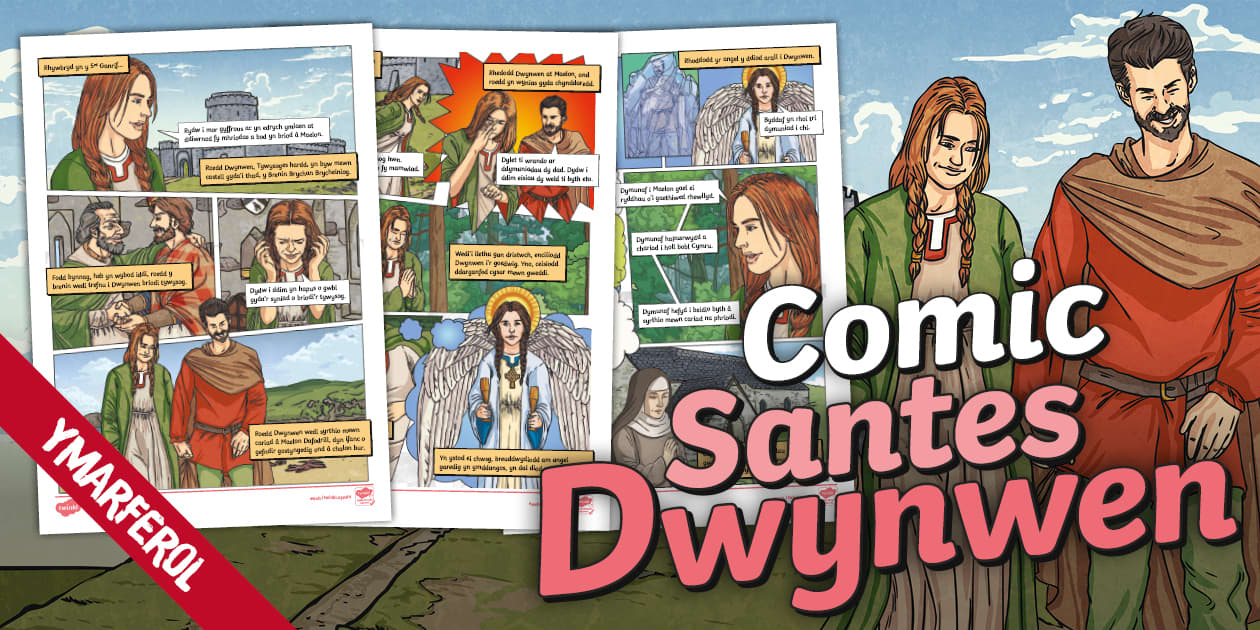 Comic Santes Dwynwen