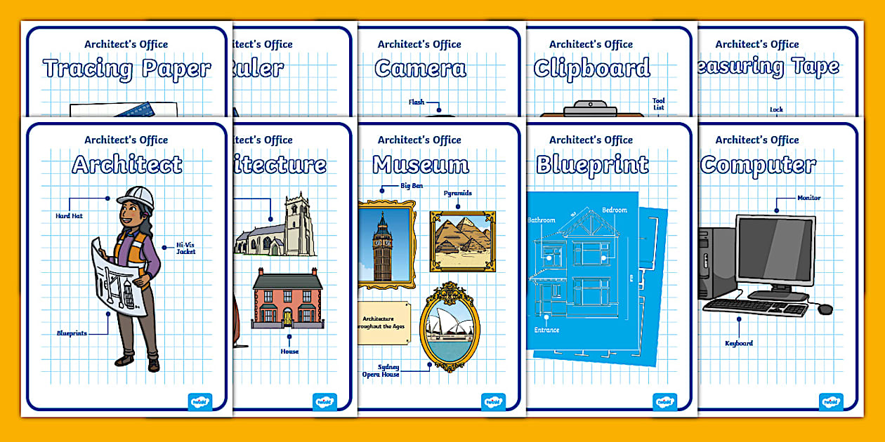 Architects Office Role Play Poster (Teacher-Made) - Twinkl