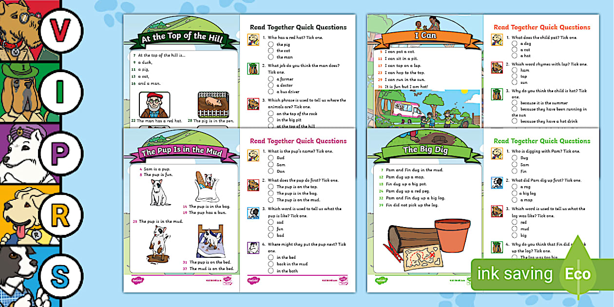 Phase 2 Phonetically Decodable 60 Second Reads Pack 1