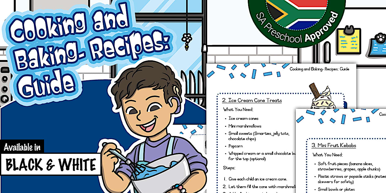 Preschool: Cooking and Baking Recipes: Guide