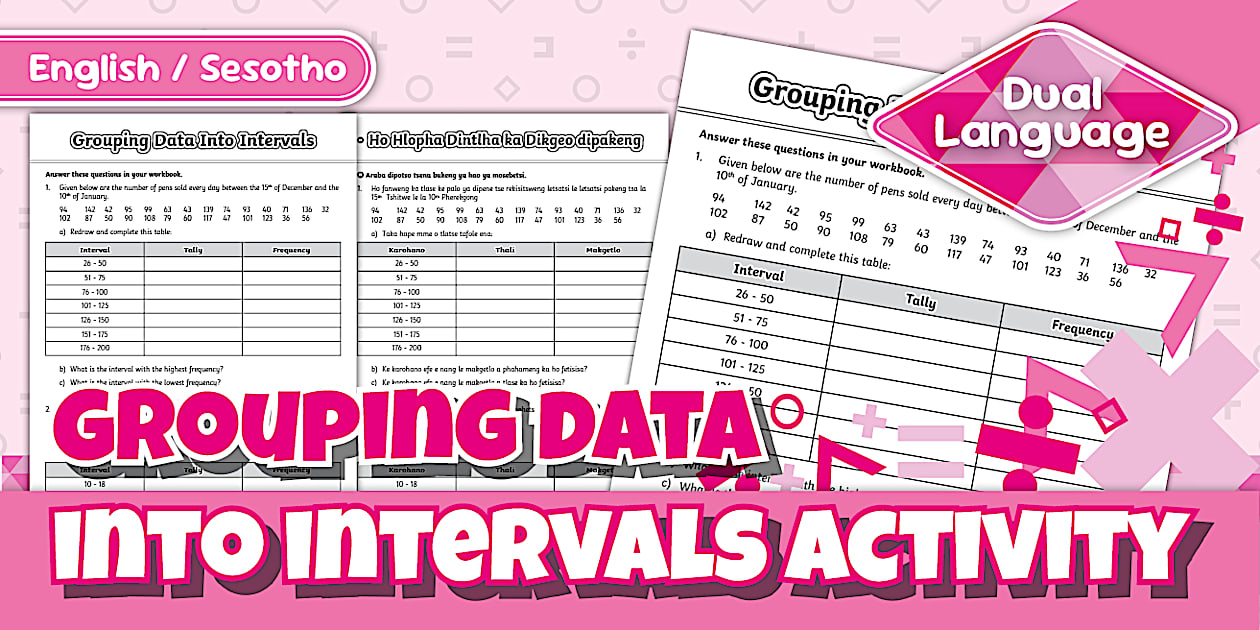 Grade 7 Maths - Term 4 - Grouping Data Into Intervals